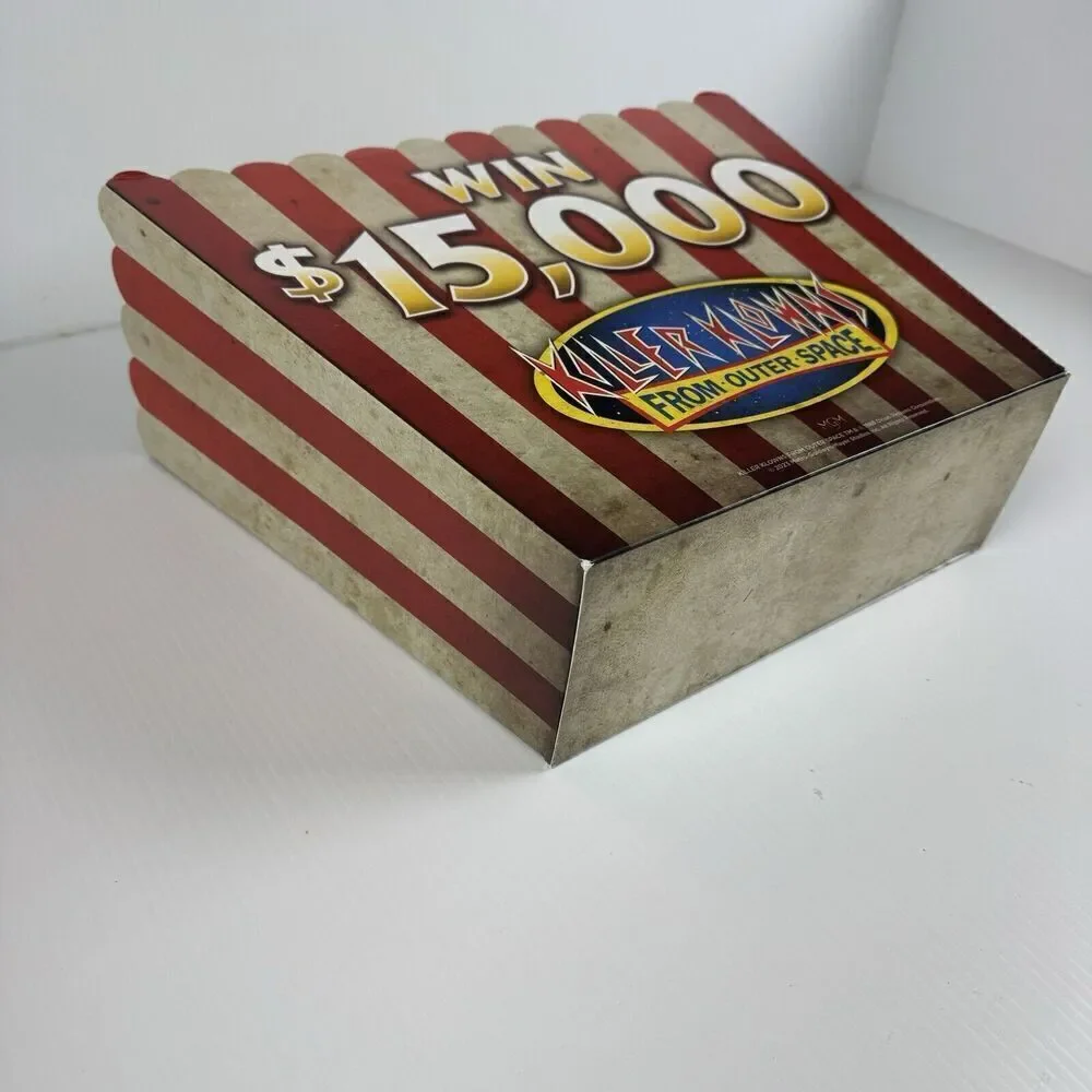 Spirit Halloween Killer Klowns from Outer Space Store Display Large Popcorn Box